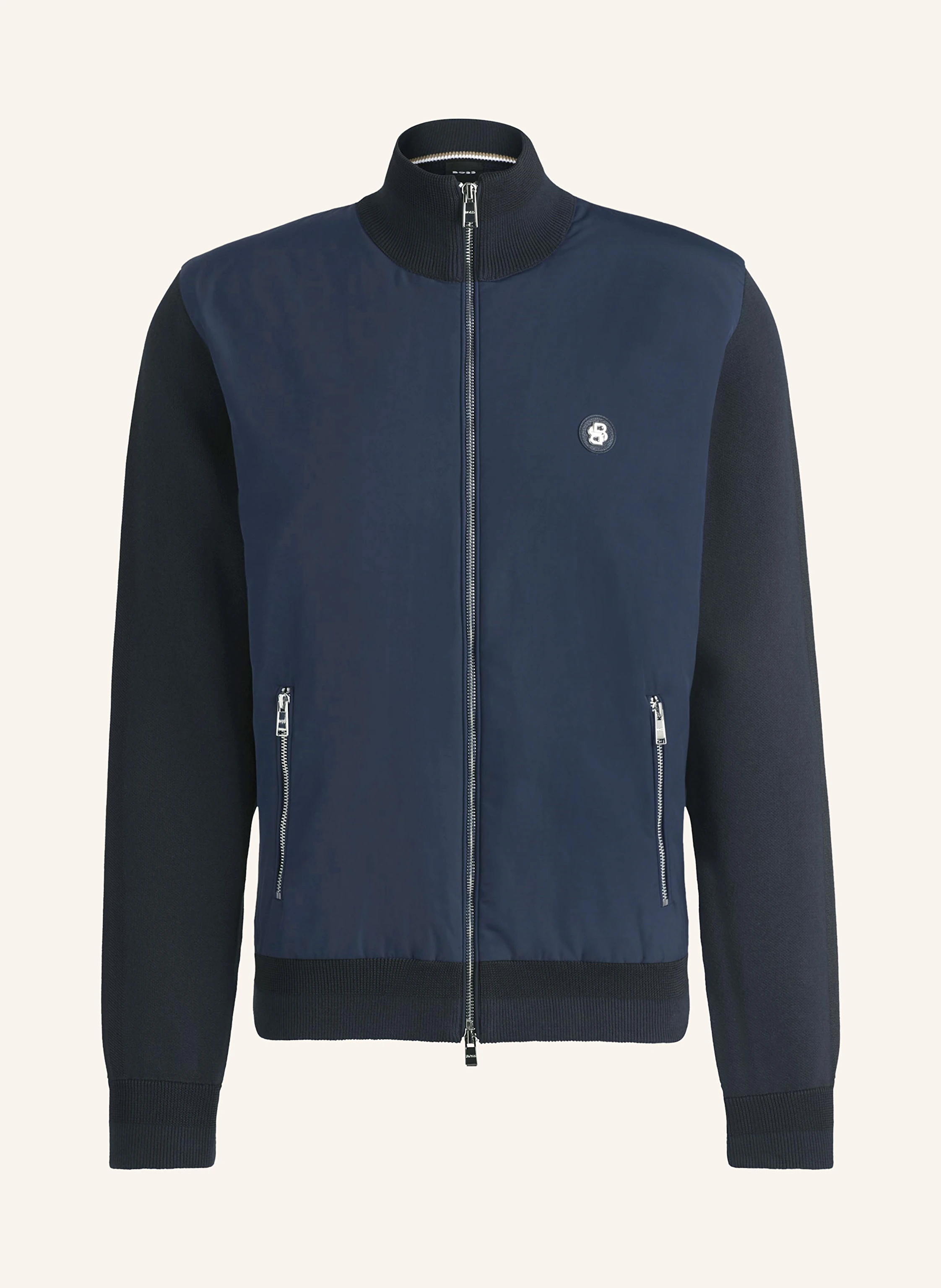 BOSS Blouson DARMANDO im Materialmix