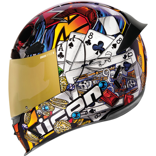 Icon - Casque Airframe Pro Luckylid3 Multicolore