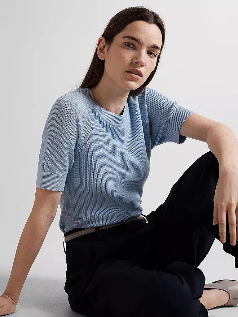 SELECTED FEMME Pullover SLFELINNA hellblau