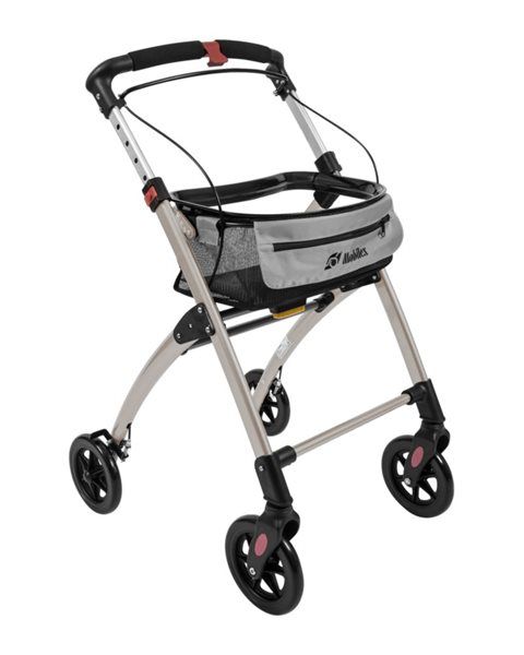 Wohnraum Innen Haus Küchen Rollator JAGUAR leicht faltbar wendig BLAU