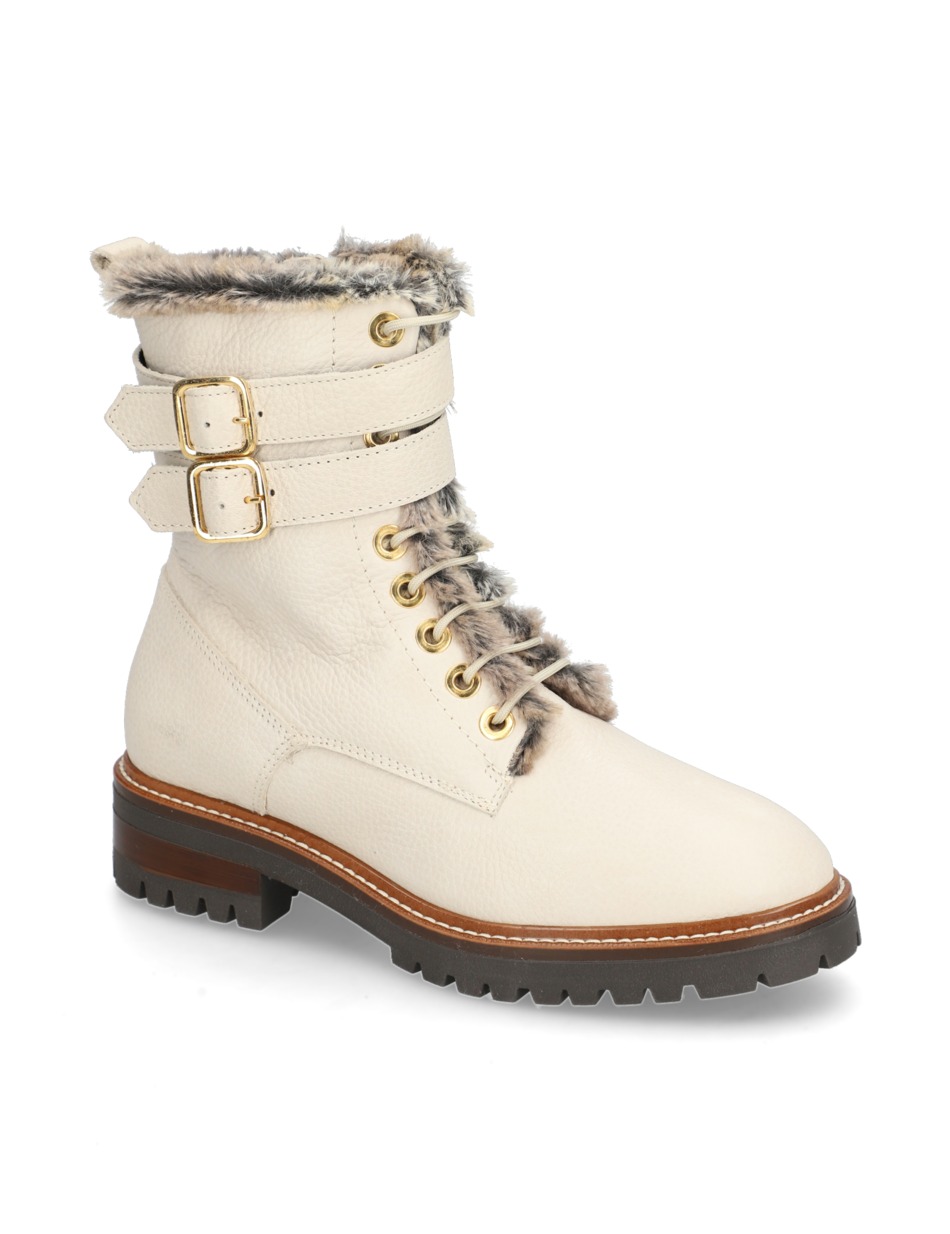 Glattleder Schnürboot
