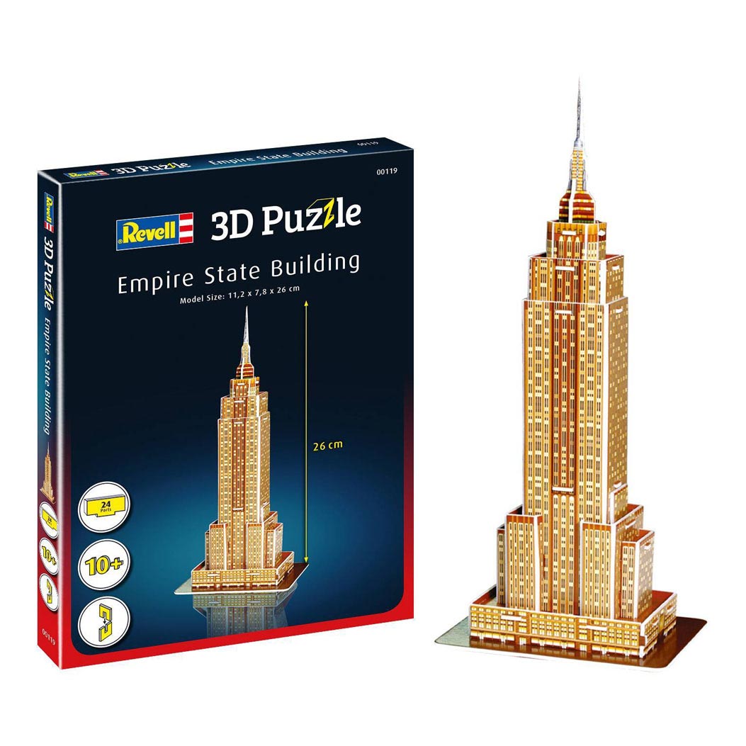 Revell 3D PuzzelBouwpakket - Empire State Building