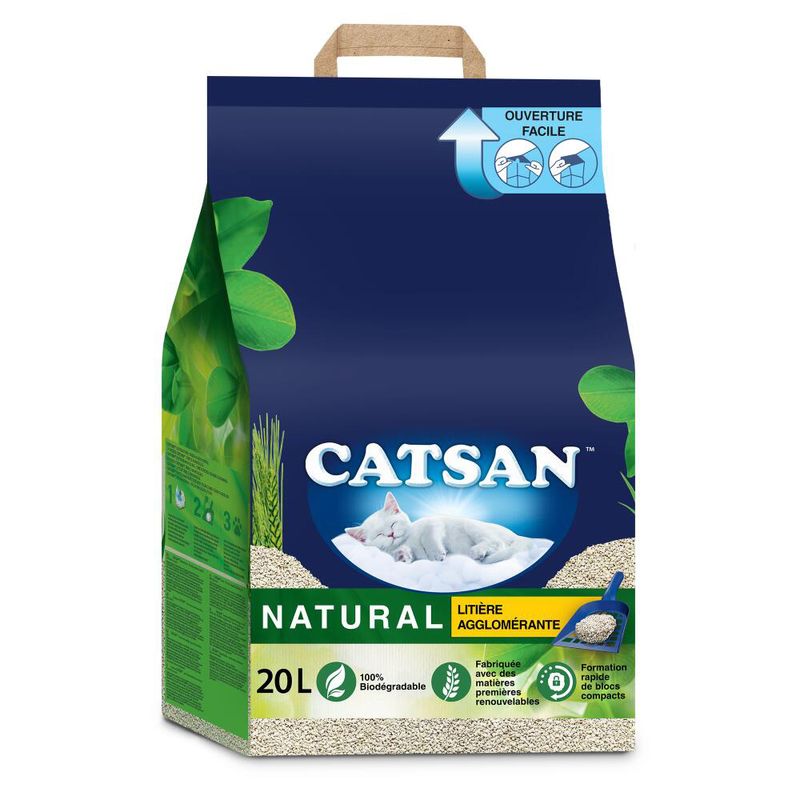 Litière Catsan Natural