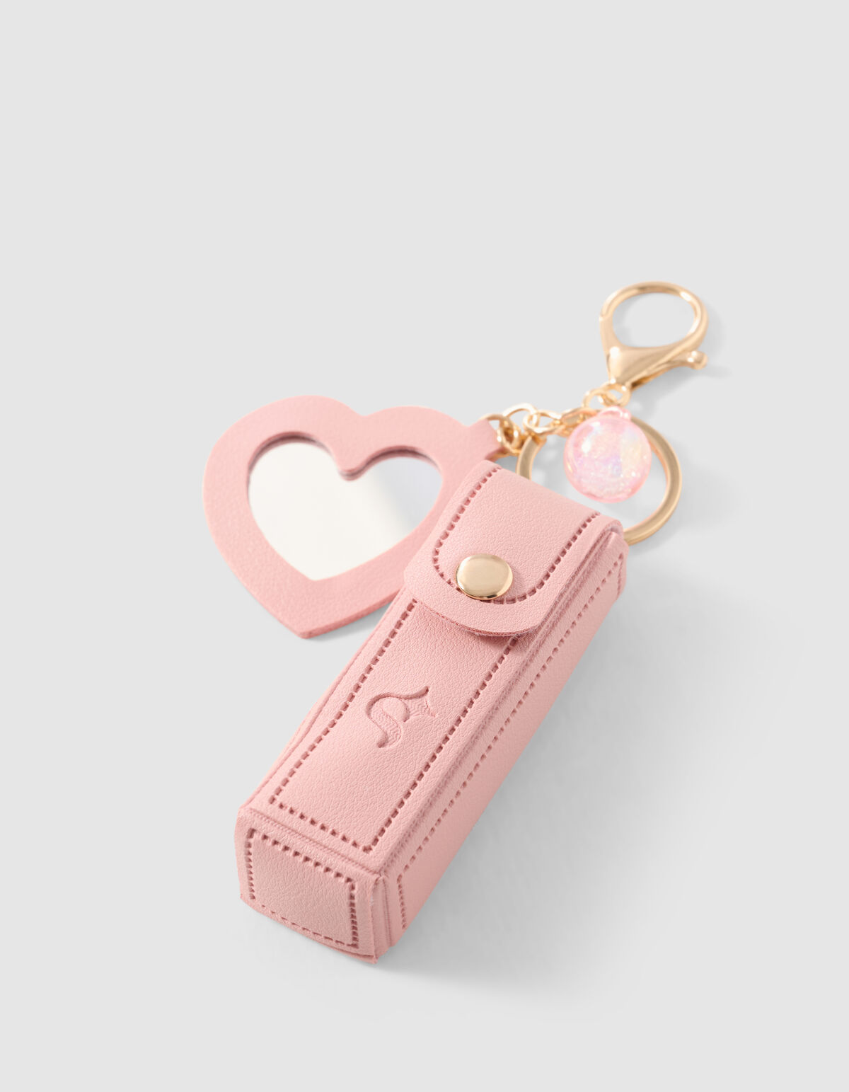 Heart Sleutelhanger Lichtroze