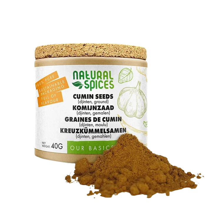 Natural Spices Komijnzaad gemalen 40 gram