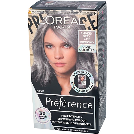 Permanent hårfarve 9.112 Smokey Grey