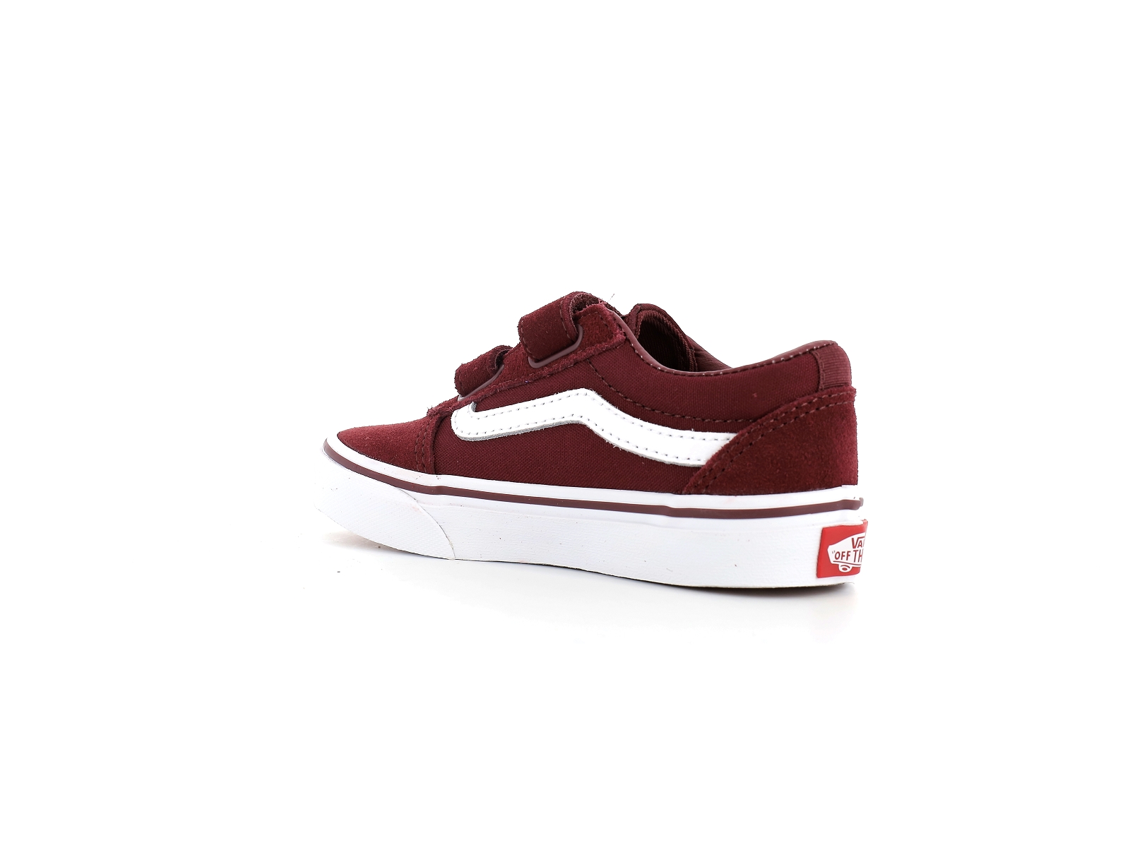 Vans-YT WARD V SUEDE Matières combinées Bordeaux