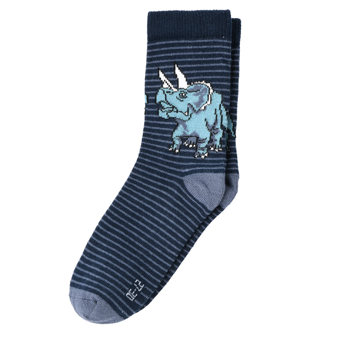 Topolino 3 Paar Jungen Socken mit Dino-Motiven grün / dunkelblau / hellgrau
