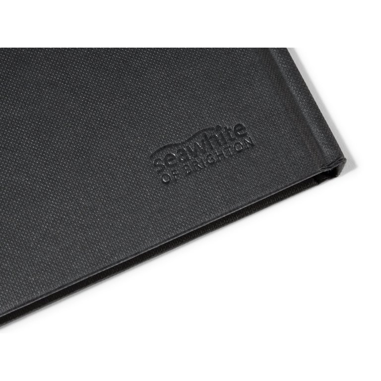 Seawhite Skizzenbuch Black Cloth weiß 140 g/m²