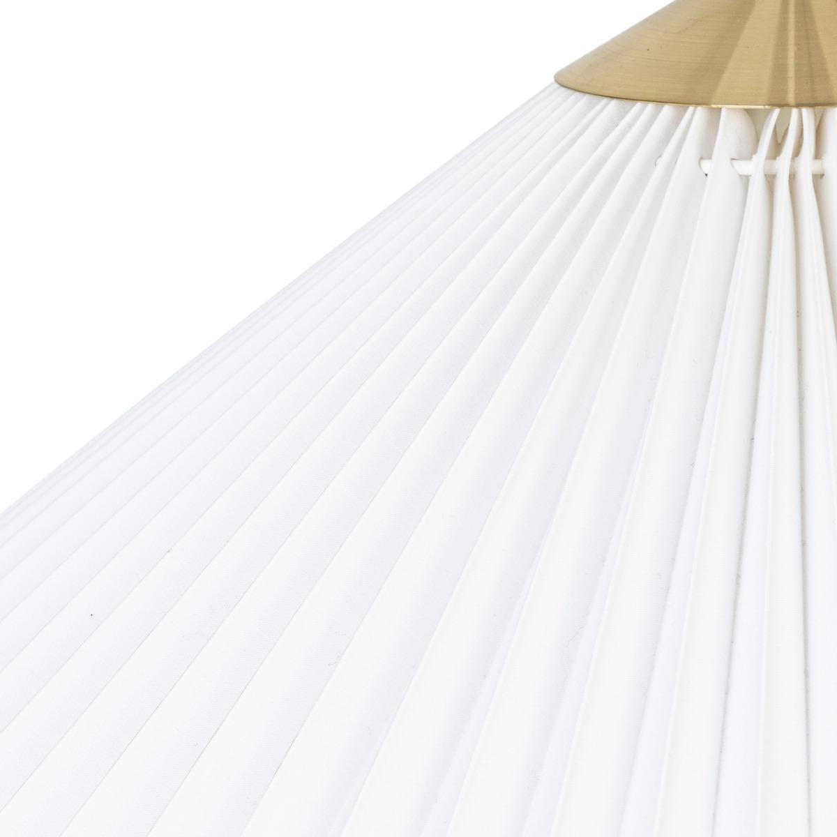 SUSPENSION JIL PLASTIQUE BLANC D.49CM