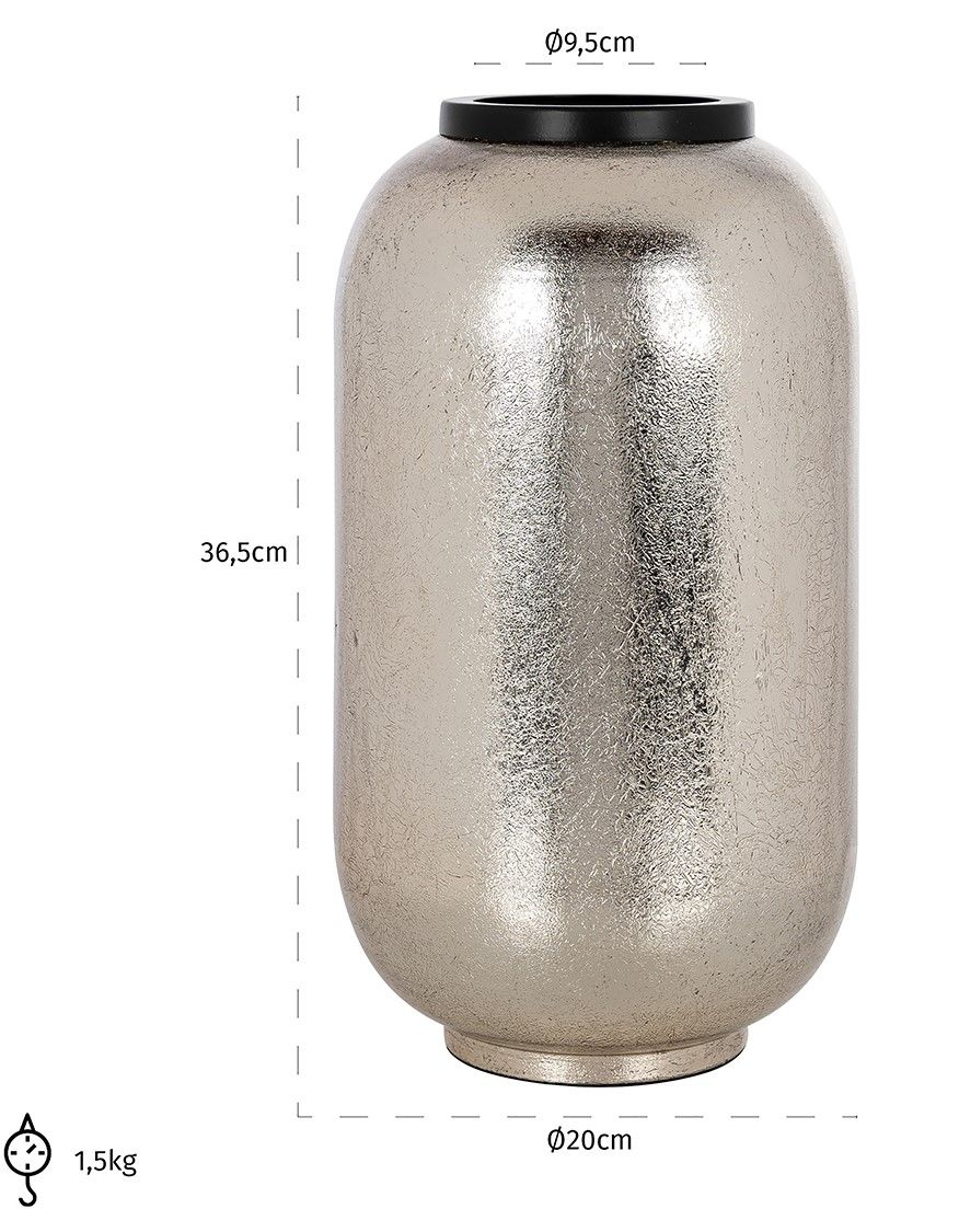 Vaas 211486 groot Vesna ⌀20  x H36.5 cm