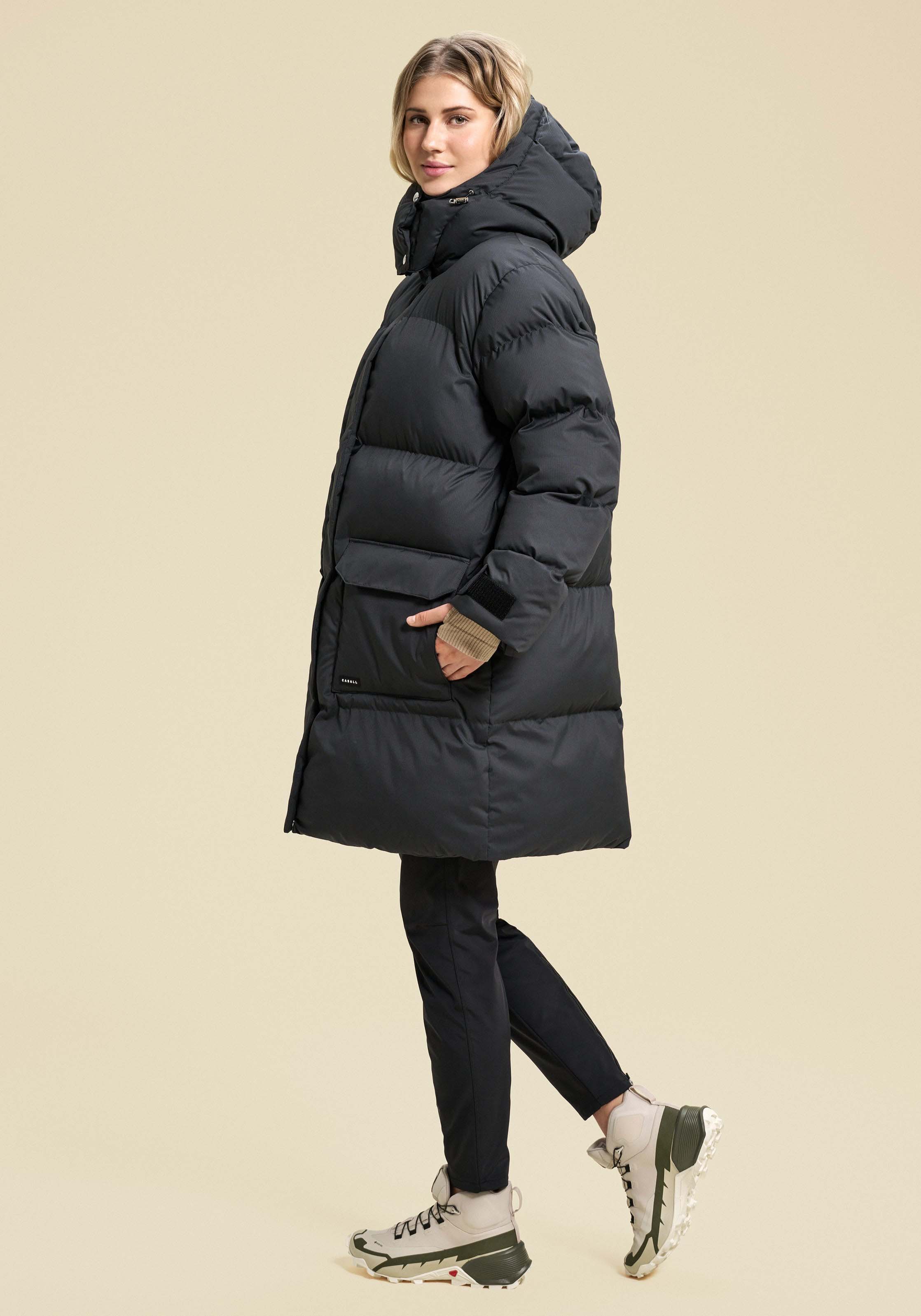 Wear Forever Puffer Coat Black