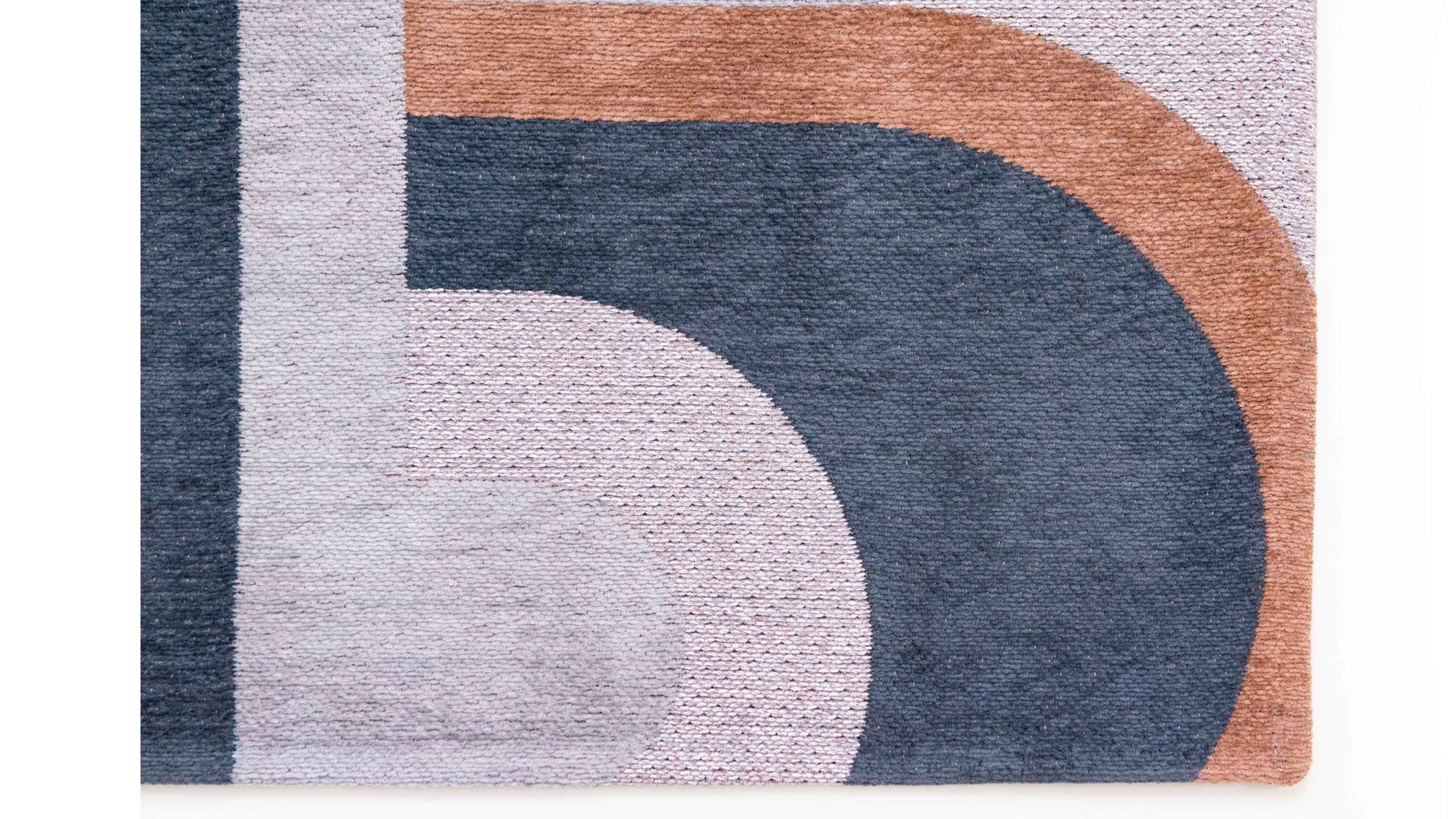 Vloerkleed Camel Blue 9196 Module  | Louis de Poortere