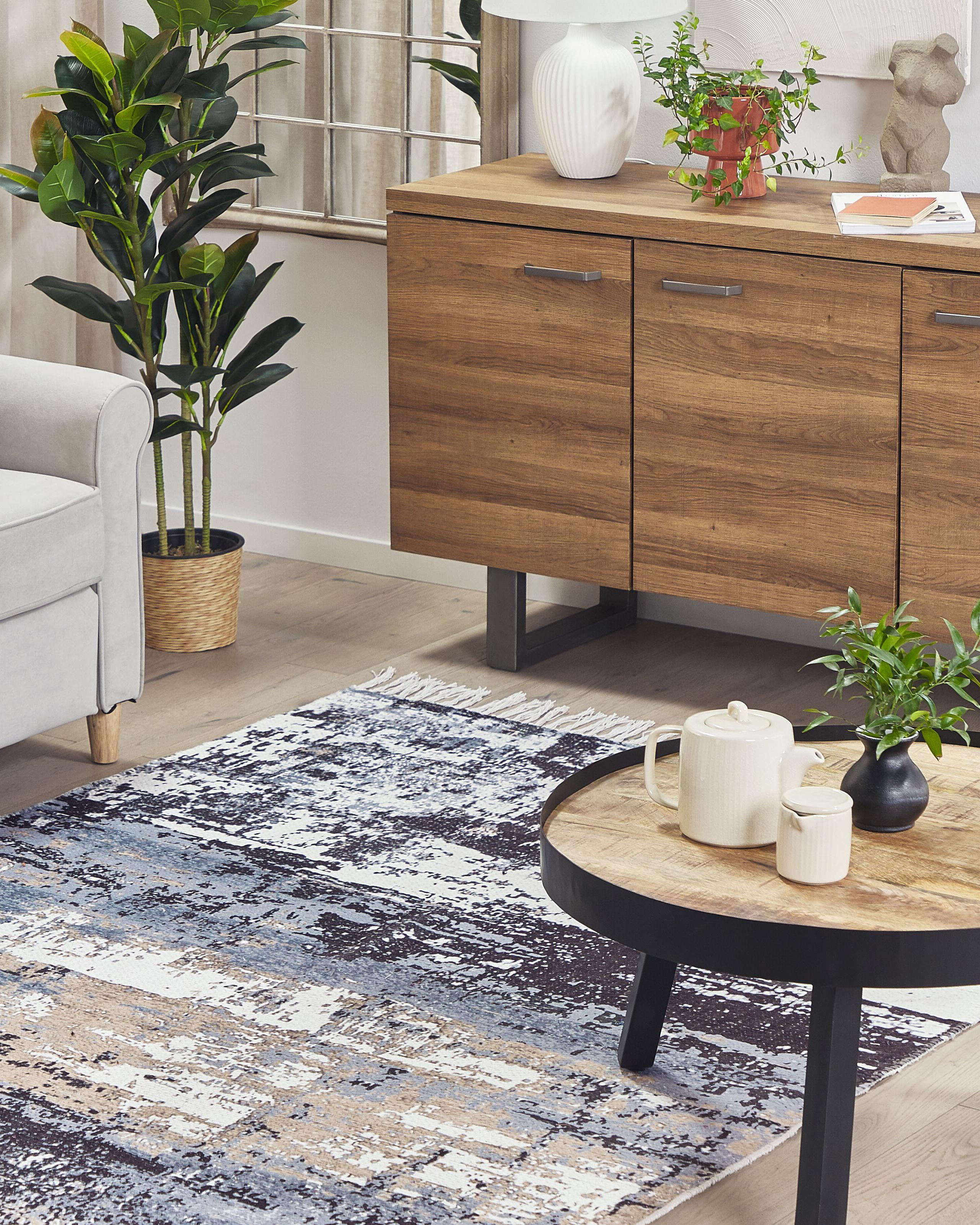 Vloerkleed KONAKLI Beige 150 x 230 cm