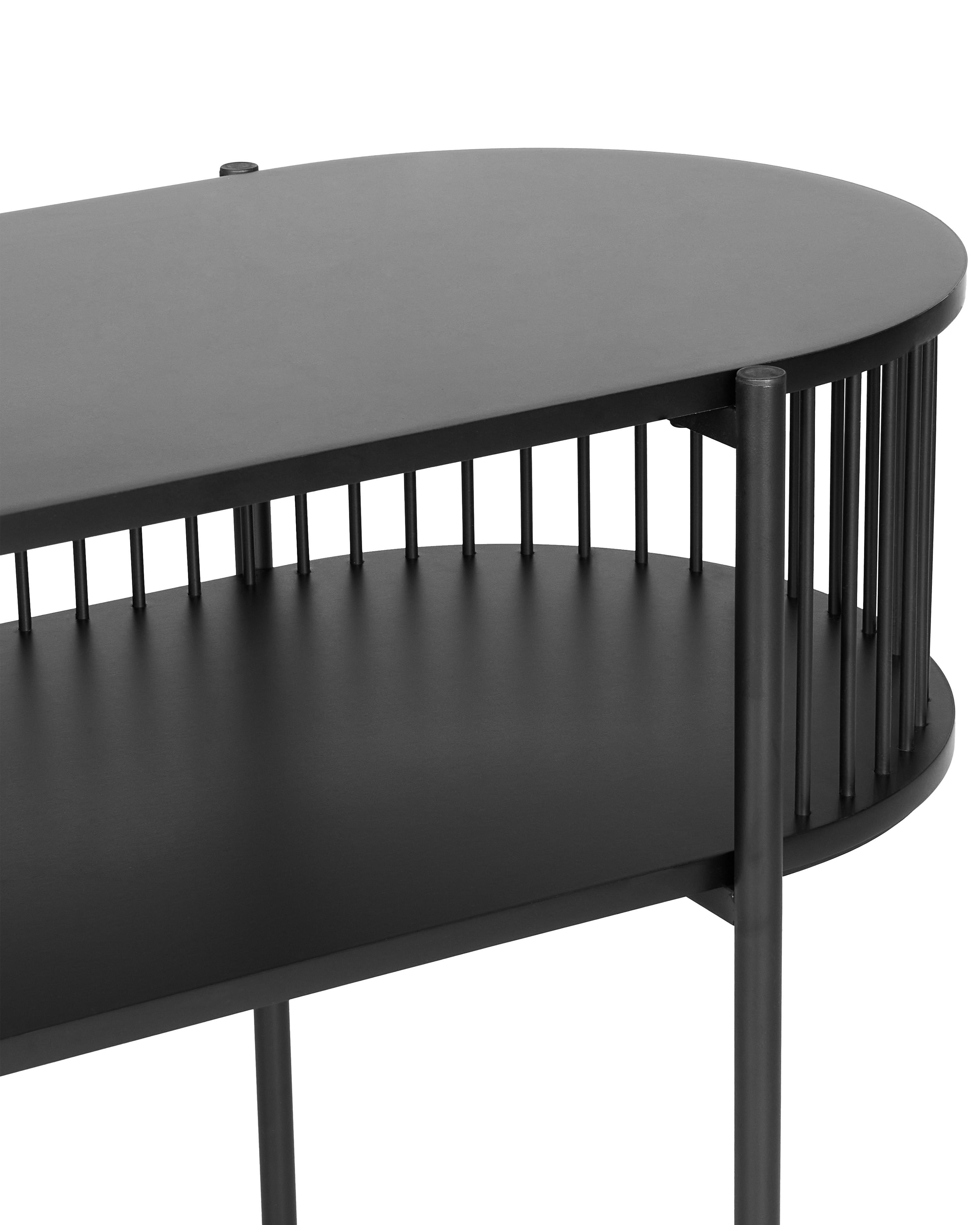 Sidetable BIRSON Zwart