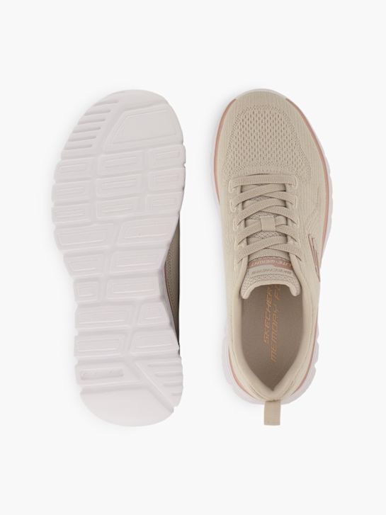 Skechers GRACEFUL 4.0 Slip-Ons Creme