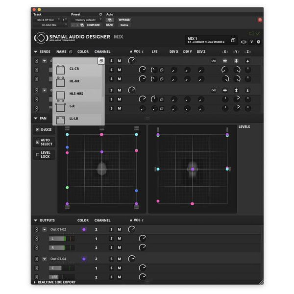 New Audio Technology Spatial Audio Designer Filmstage Version