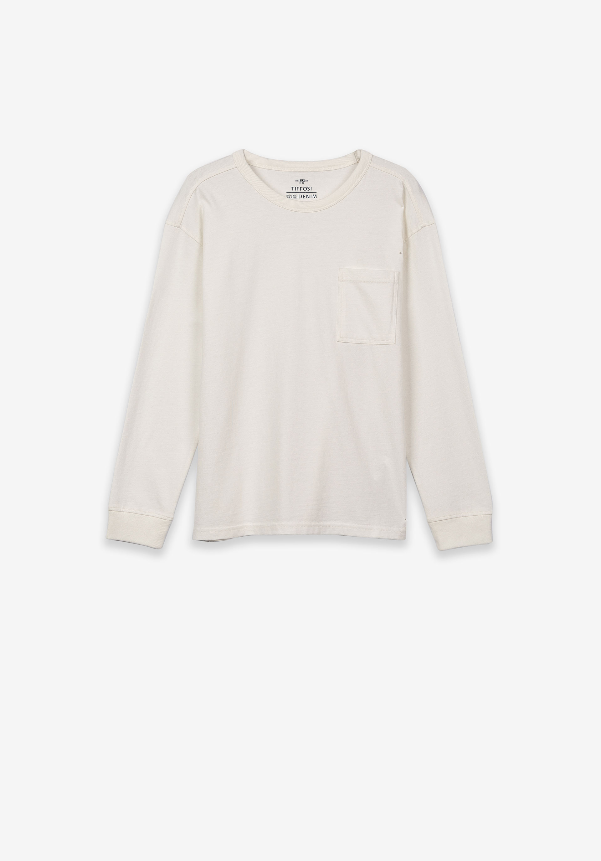 T-shirt com Bolso Frontal