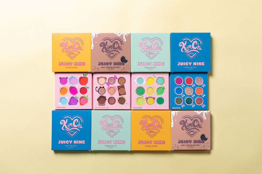 KimChi Chic Juicy Nine Palette Juicy Chocolate 7,2g