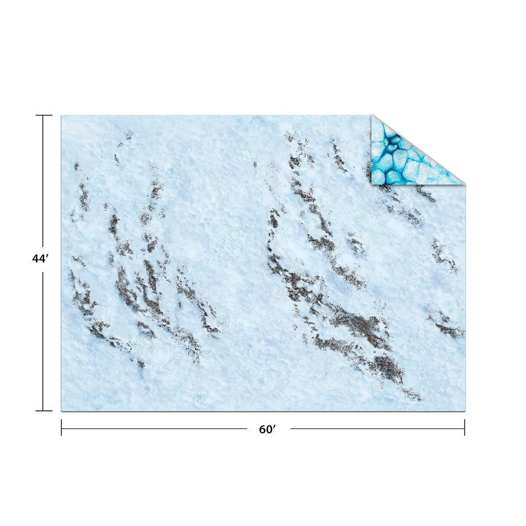 Tapis de jeu 150x110 cm - Ice Floe / Frozen Tundra