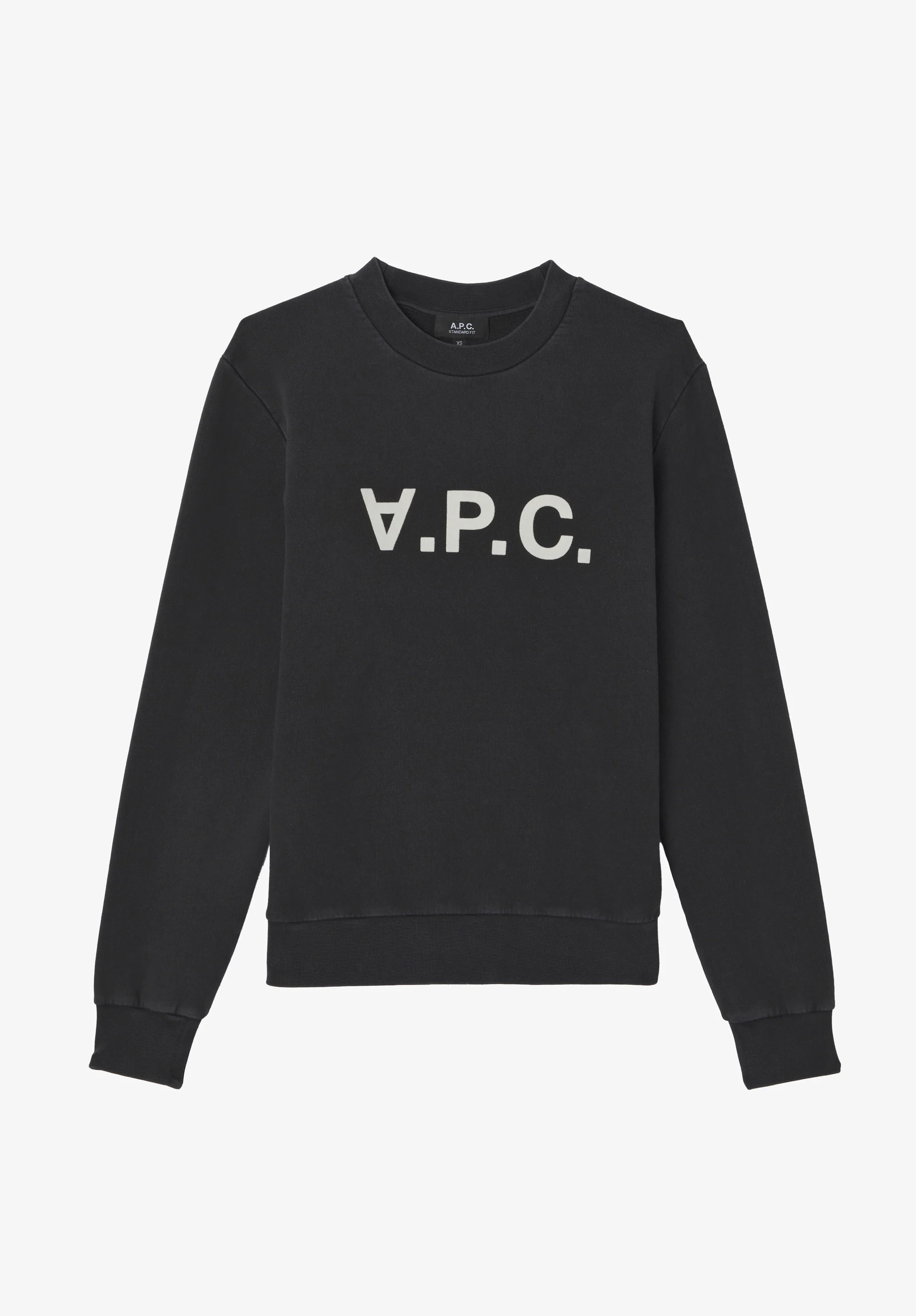 sweat standard grand vpc - Noir/blanc casse