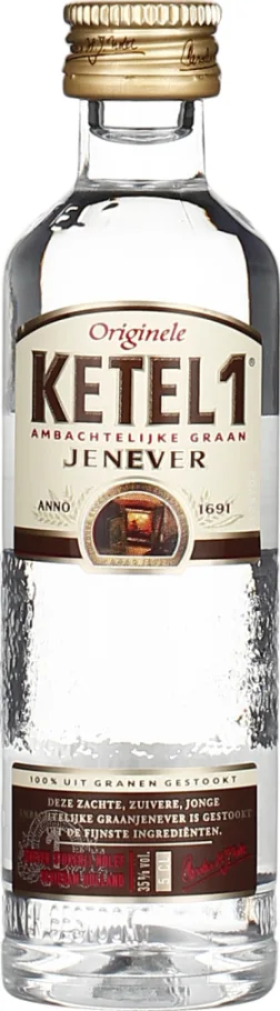 KETEL 1 JONGE JENEVER MINIATUREN 12X5CL