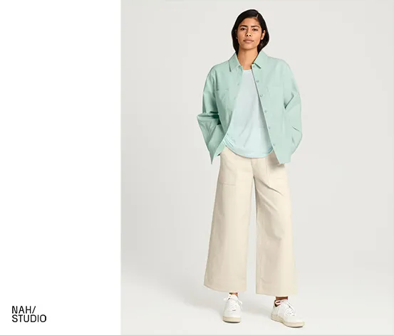 NAH/STUDIO Culotte | ungefärbte Baumwolle