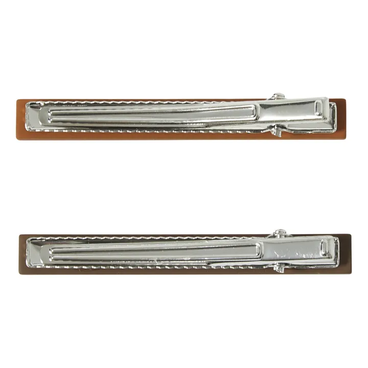 Grech & Co Barrettes clips | Marron