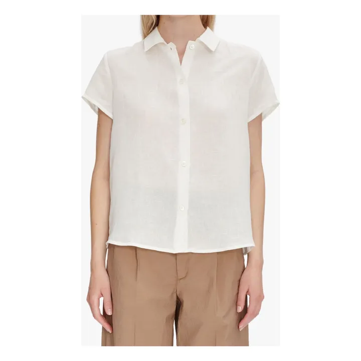 A.P.C. Chemise Marina Lin | Blanc cassé