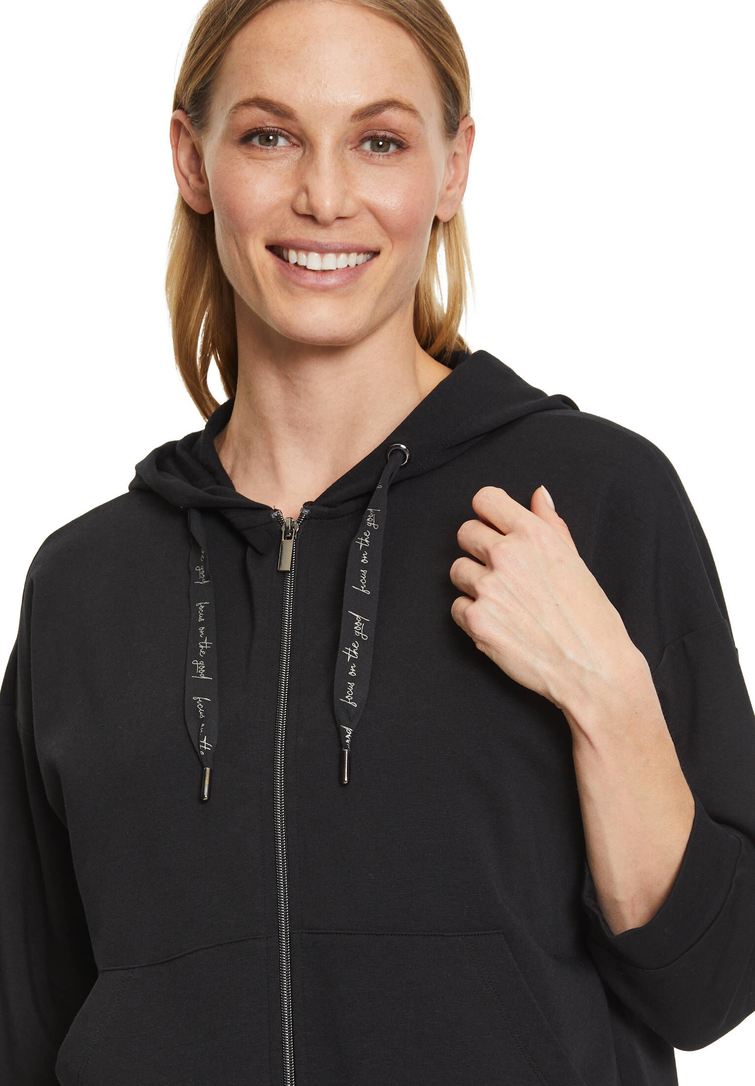 Betty Barclay| Damen Sweatjacke mit Kapuze