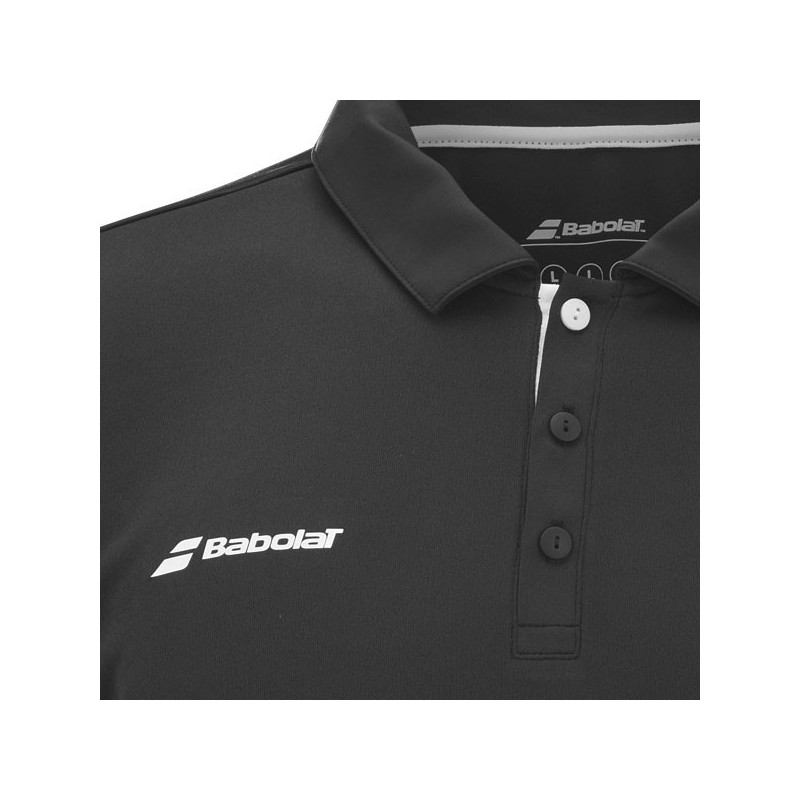 Polo tennis Babolat Play homme blanc ou noir
