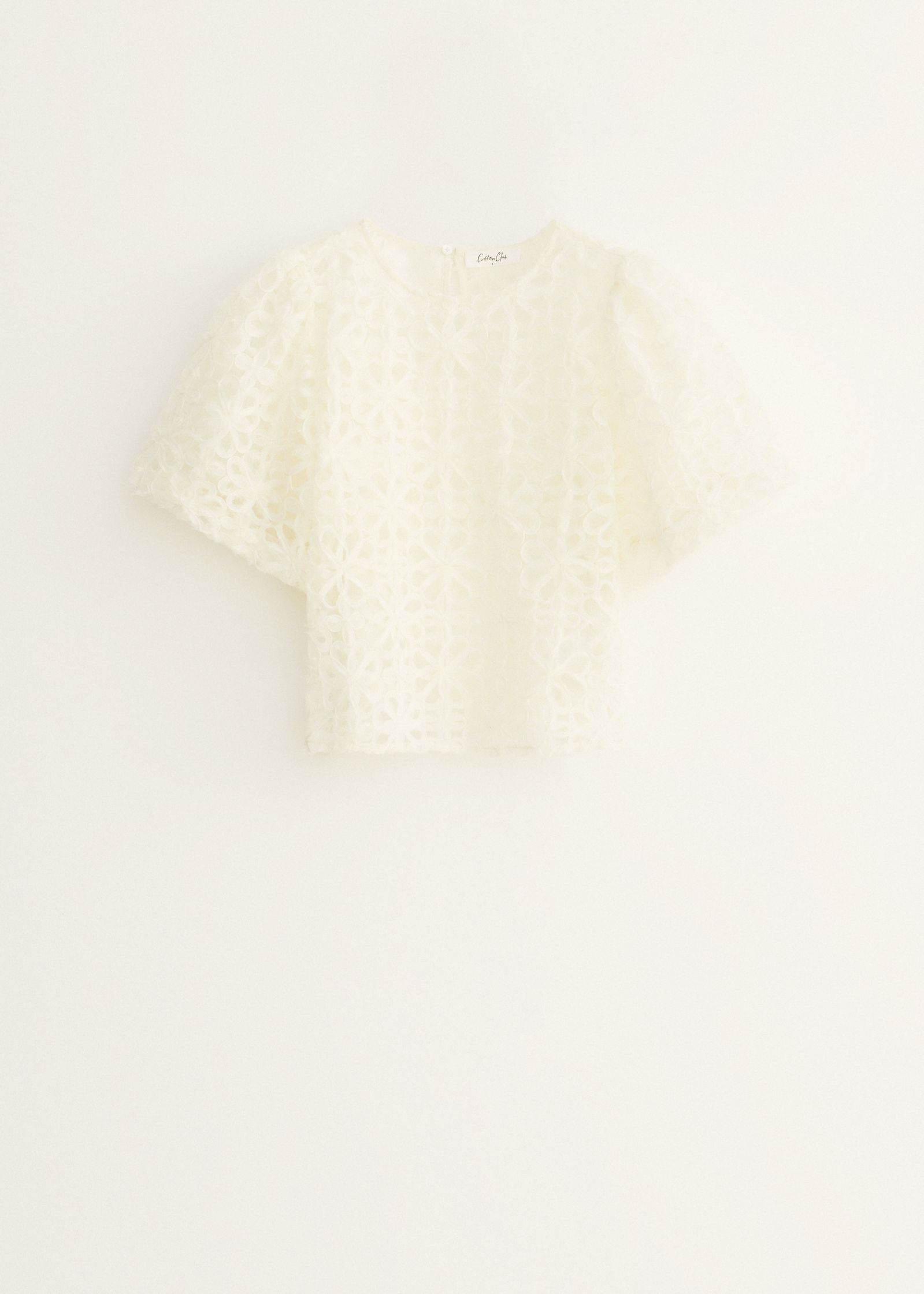T-shirt met bloemen