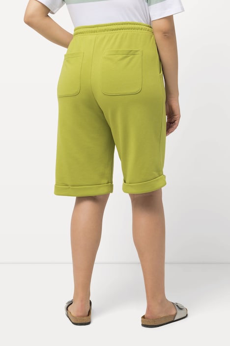 Sweatshorts Mary, weites, gerades Bein, Elastikbund