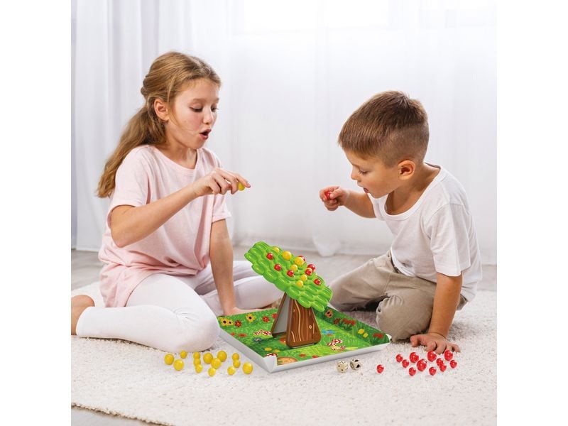 Quercetti Stay Apple! Balancierspiel Lernspielzeug für Kinder