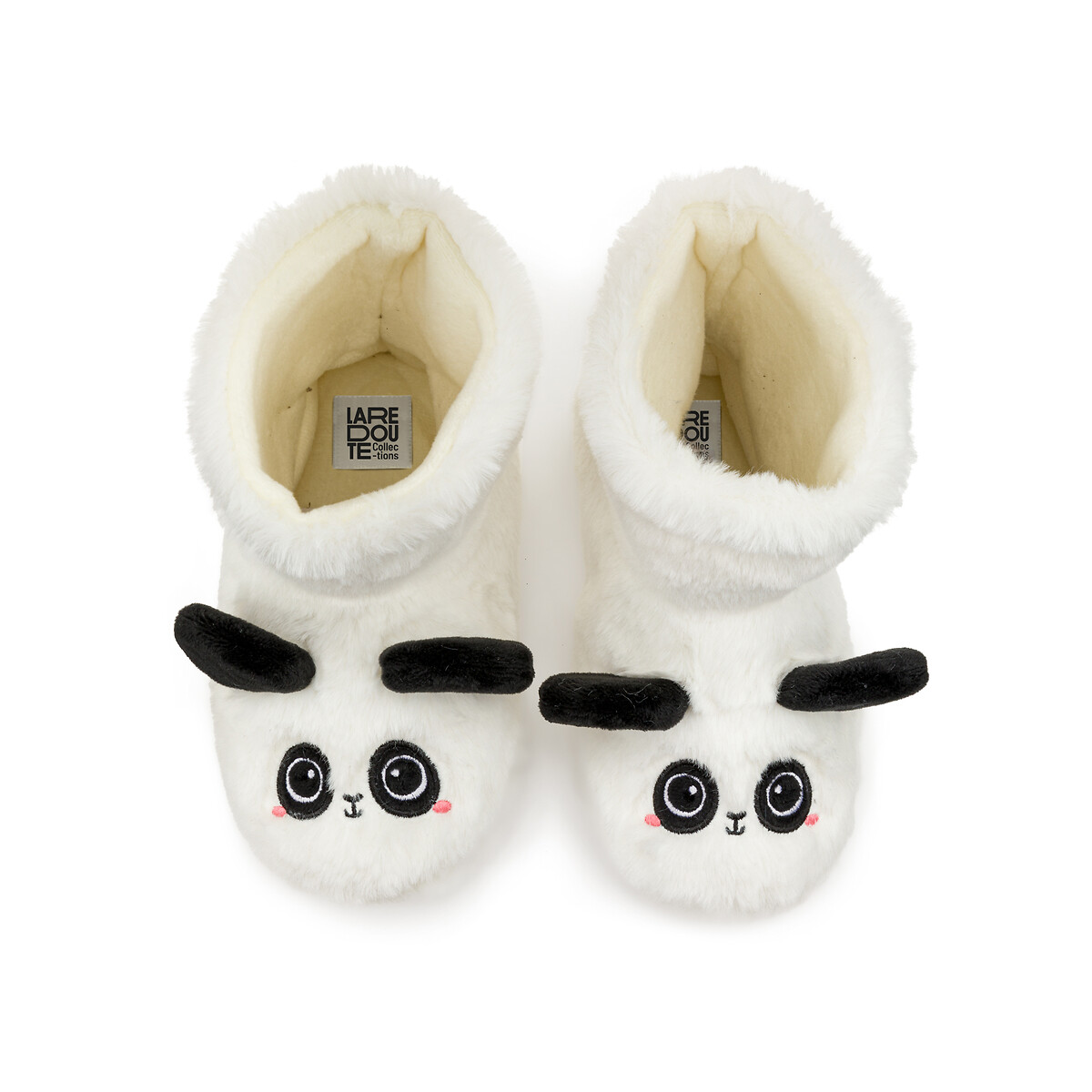 COLEÇÕES LA REDOUTE<br>Botas quentes slofjes em sherpa, pandakop