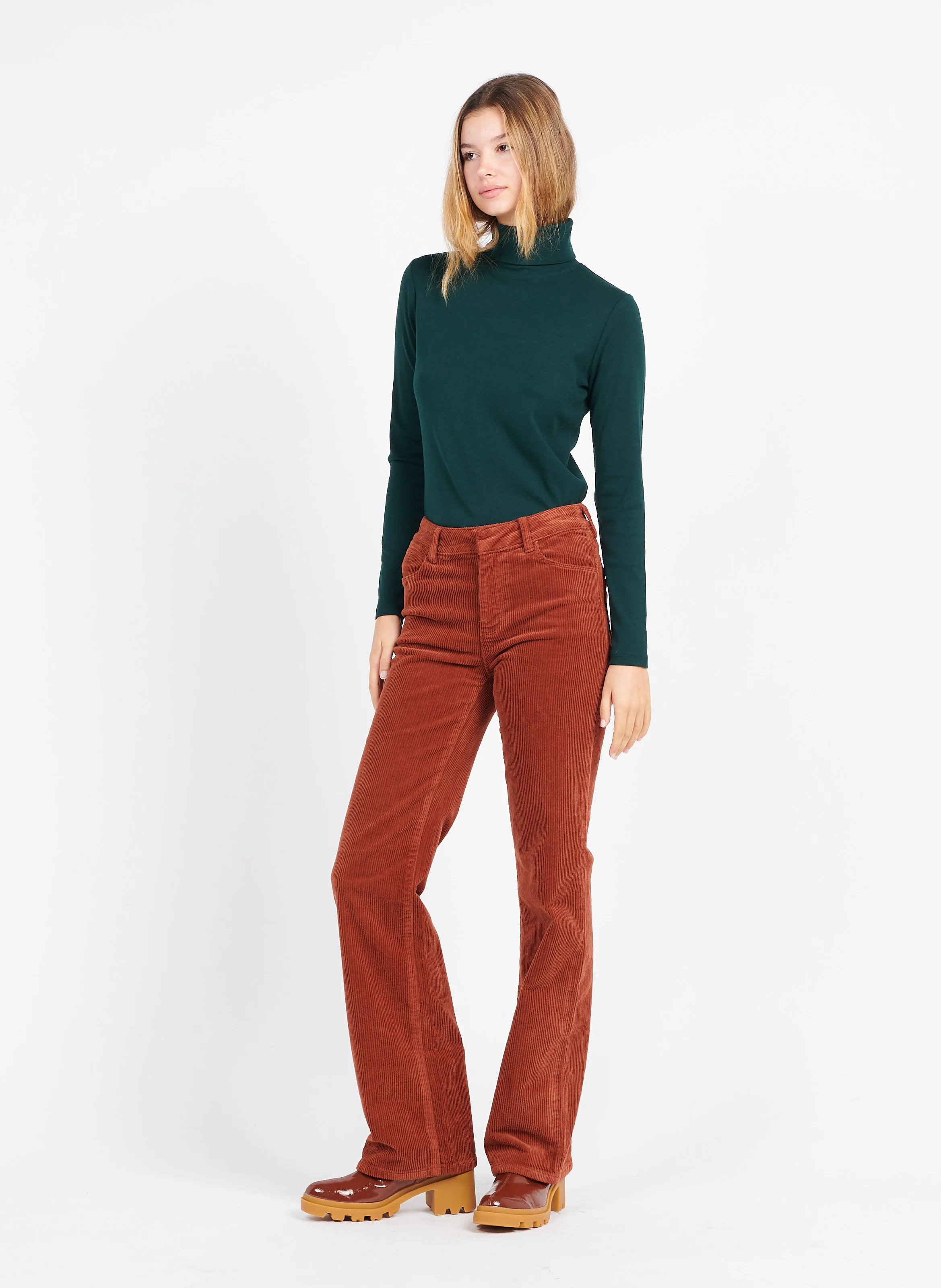 DELIZIA - Bottines vernies à talon| Marron