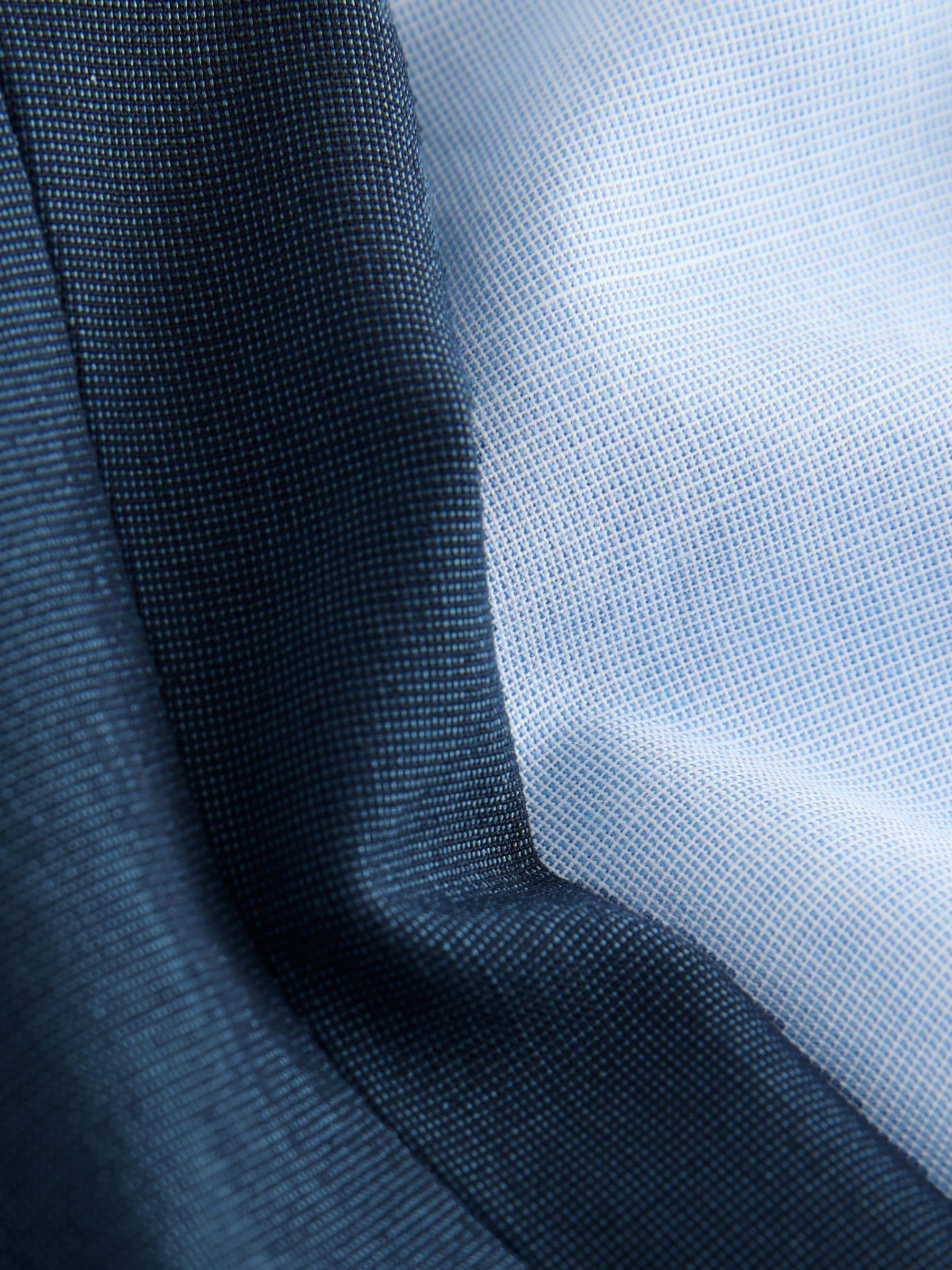 Blauw - Set van overhemd, broek, bretels en vlinderdas (3mnd-9jr)