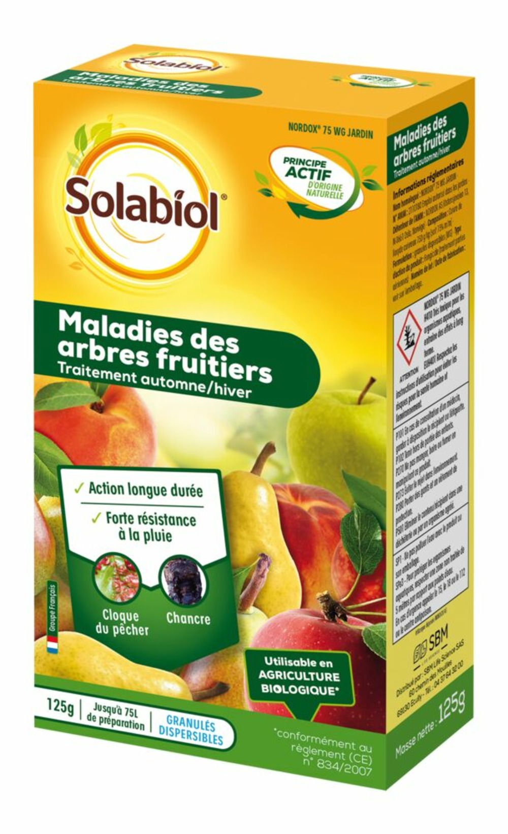 Sonord125 | maladies des arbres fruitiers | 125g | lutte contre mildou