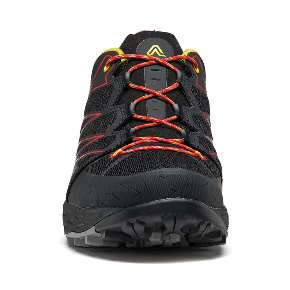 Asolo SOFTROCK - Chaussures trekking Homme black/black/yellow