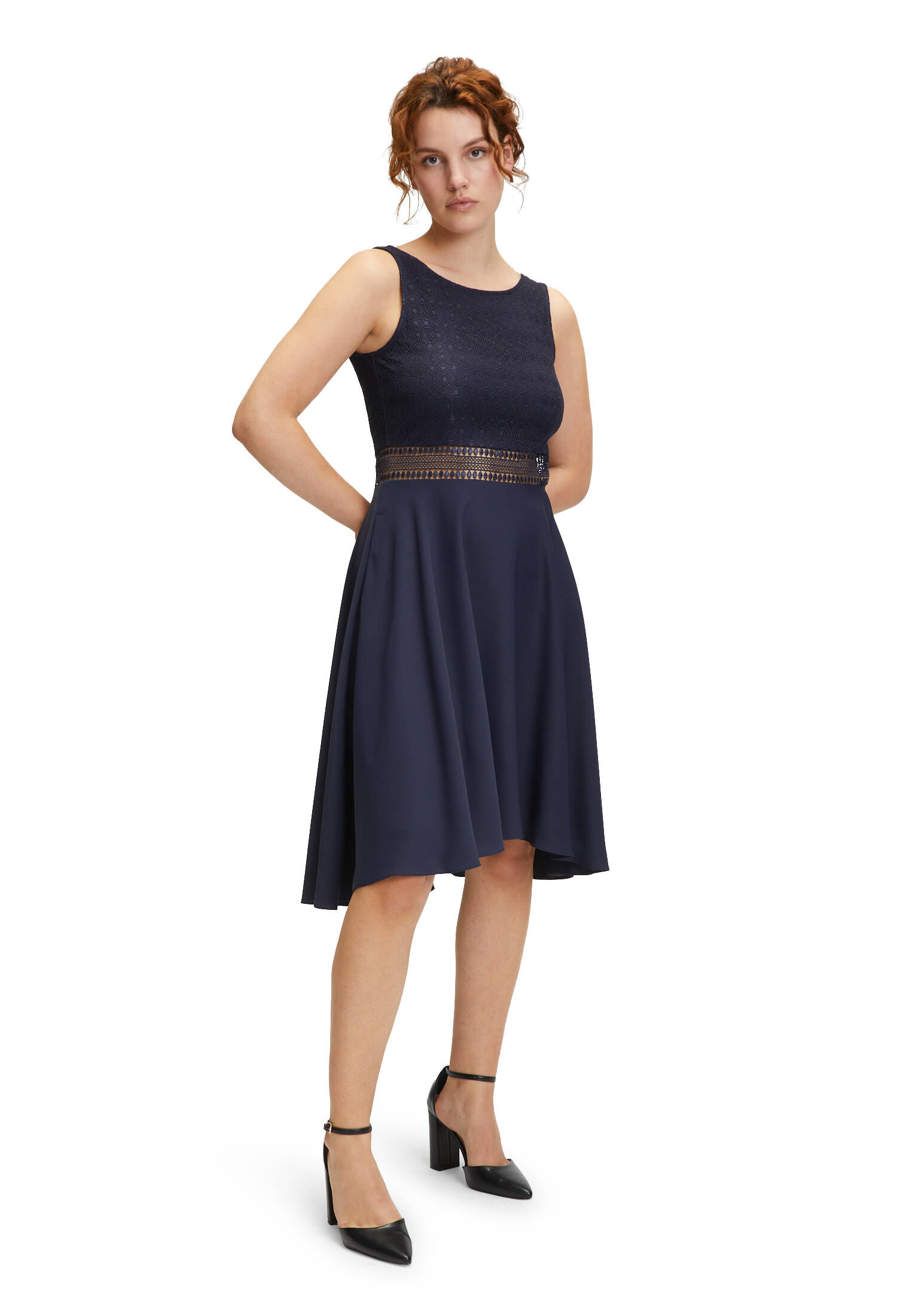 Vera Mont| Damen Abendkleid mit Spitze