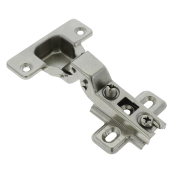 HANDSON Inboorscharnier met veer Type B (half opliggend) 35 mm - 2 stuks