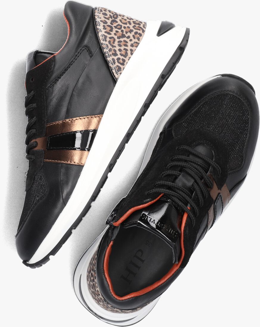 HIP zwarte hip lage sneakers h1588