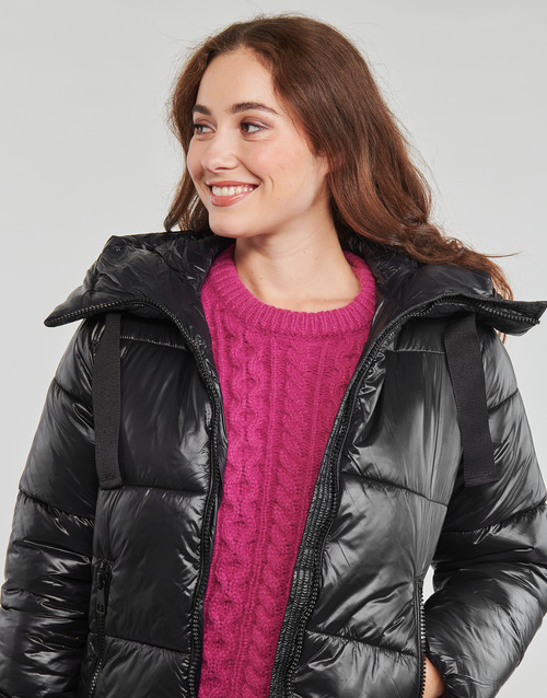 Only - ONLNEWSCARLETT HOOD PUFFER CC OTW - Noir
