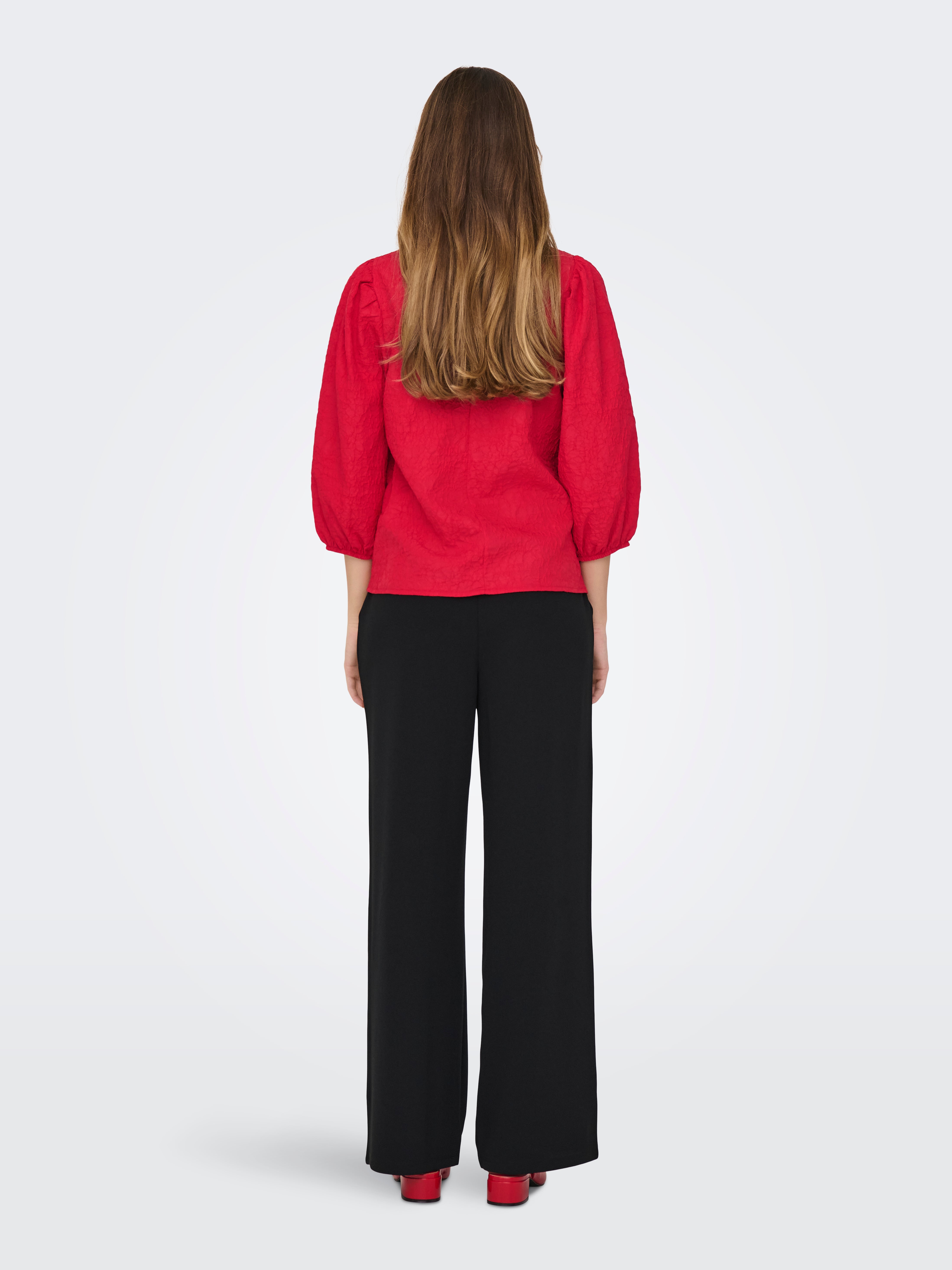 JDYSTINA Top True Red