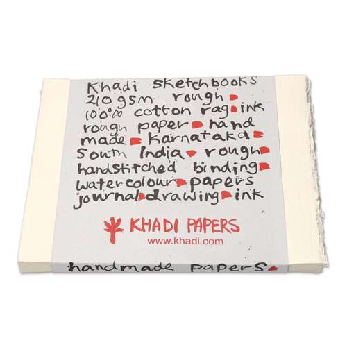KHADI Handgeschöpftes Künstler-Büttenpapier BLOCK BOOK