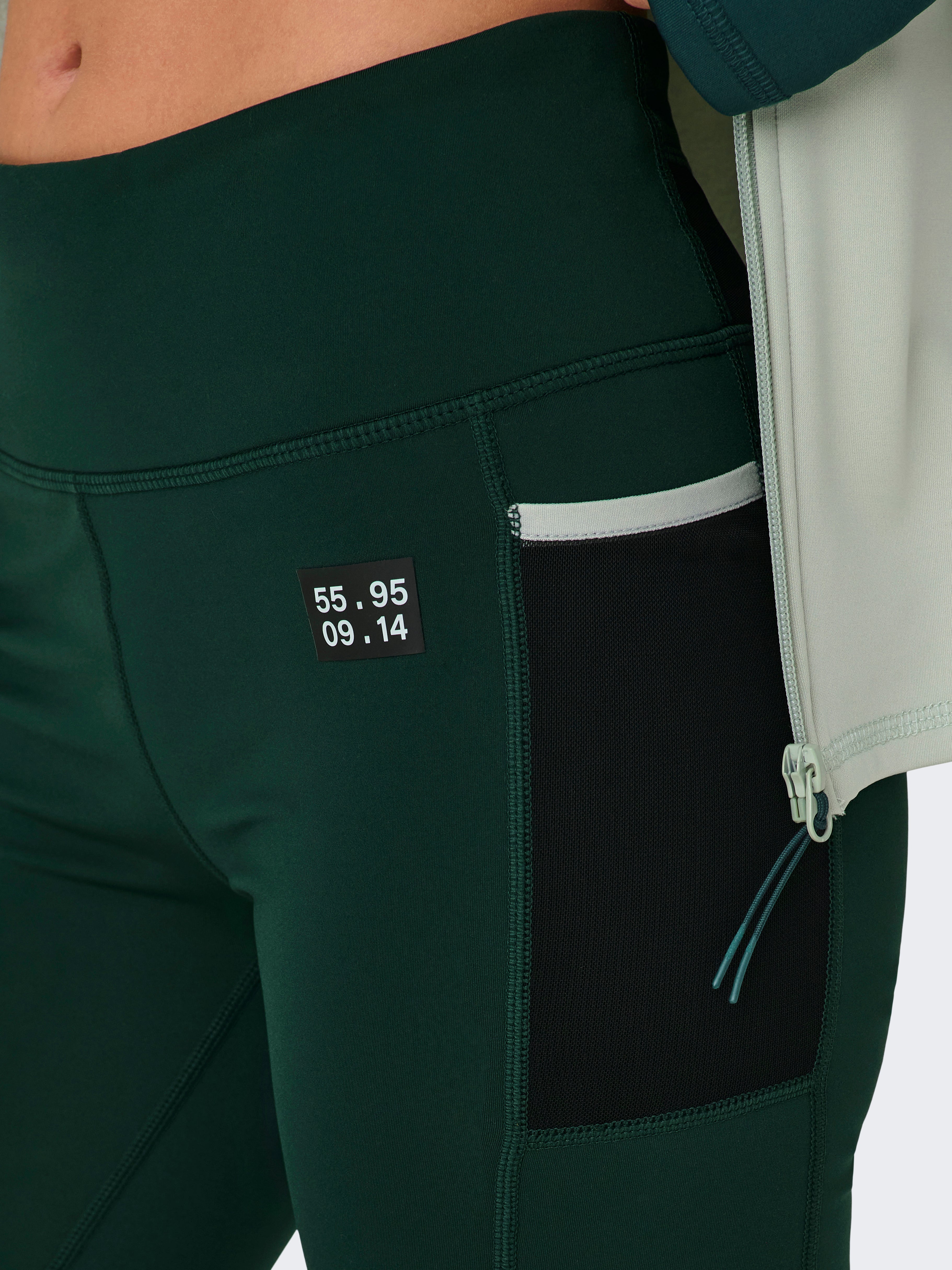 ONPRYA-2-STONE Hohe Taille Enger Schnitt Sportleggings Scarab