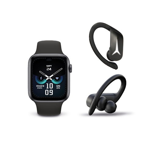 Pack Ksix Active (auriculares Inalámbricos Ksix Sportbuds 2 +smartwatch Ksix Urban 3