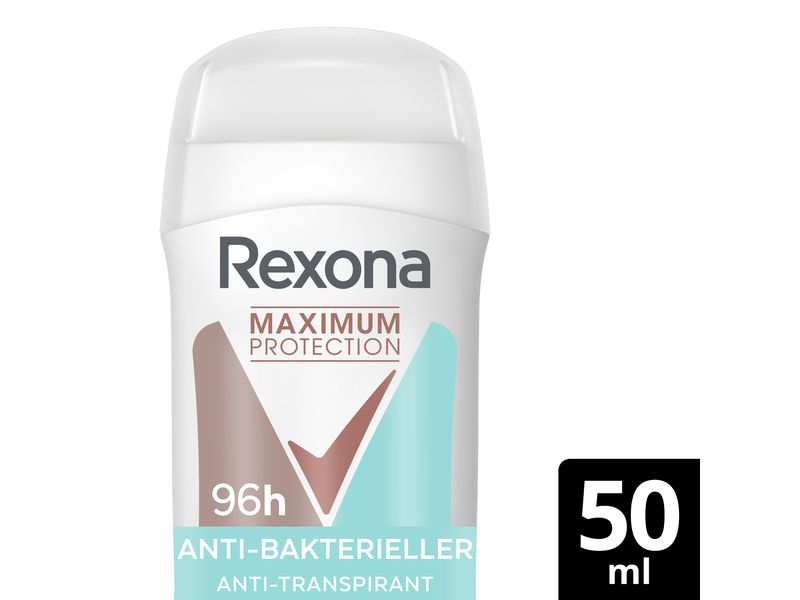 Rexona Deo Stick Maximum Protection Clean Scent 50 ml Antibakterieller Deo-Schutz gegen besonders starkes Schwitzen
