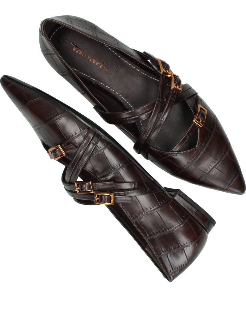 Tamaris Sandalen Bruin Dames