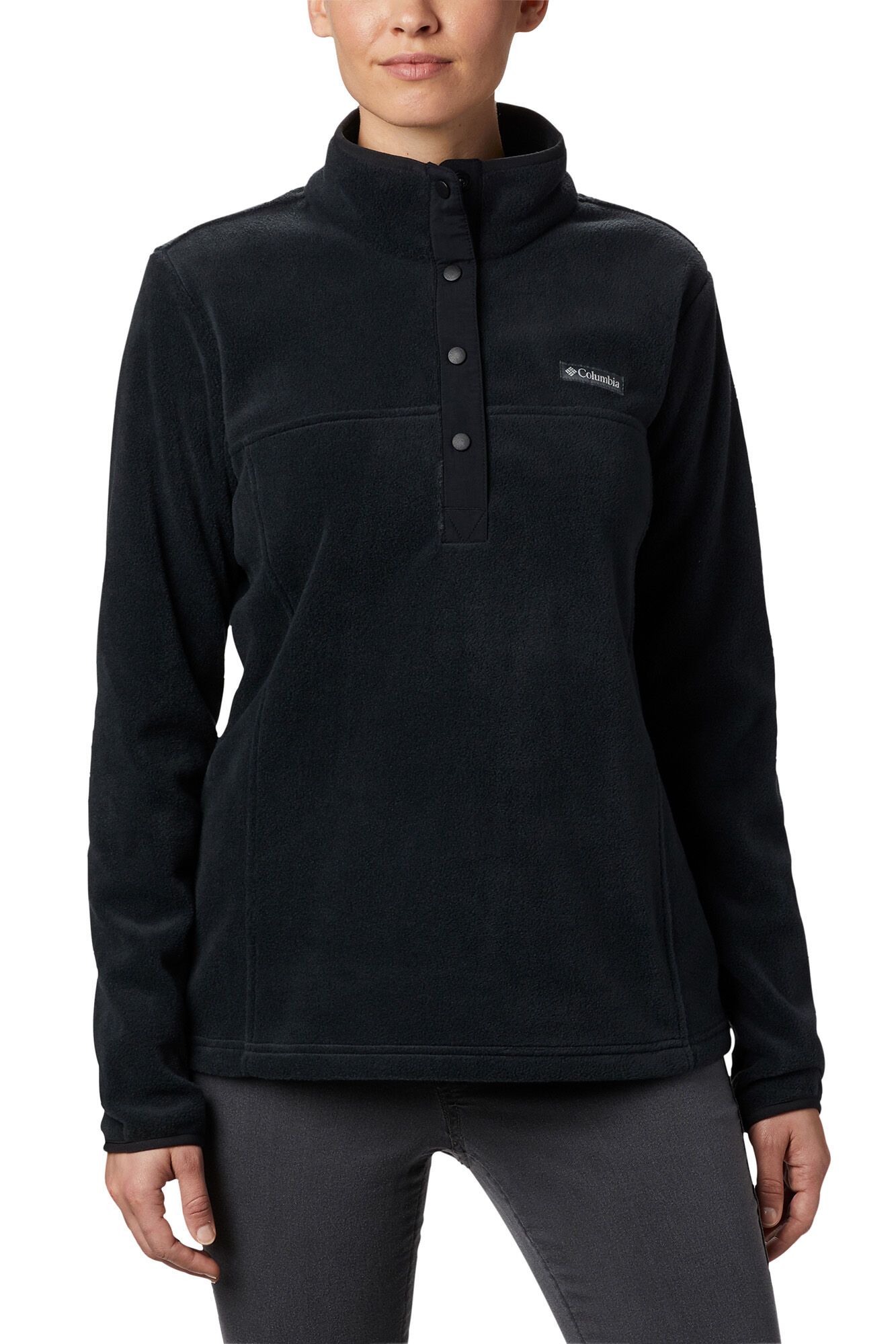 Forro polar com cierre média e pressão Columbia Benton Springs™ - Negro